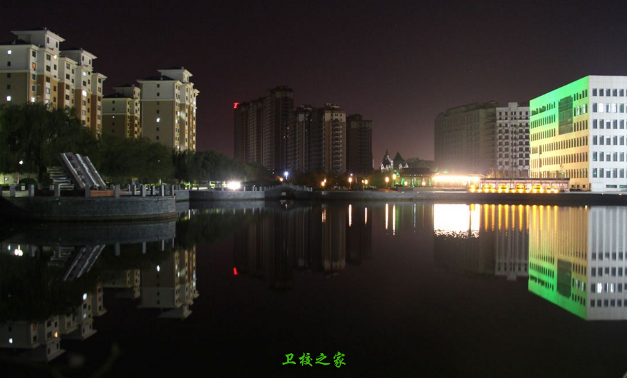 校園夜景